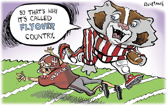 Bucky leaps over Indiana